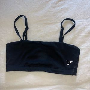 Gym Shark bandeau sports bra. Size XS, condition is like new.